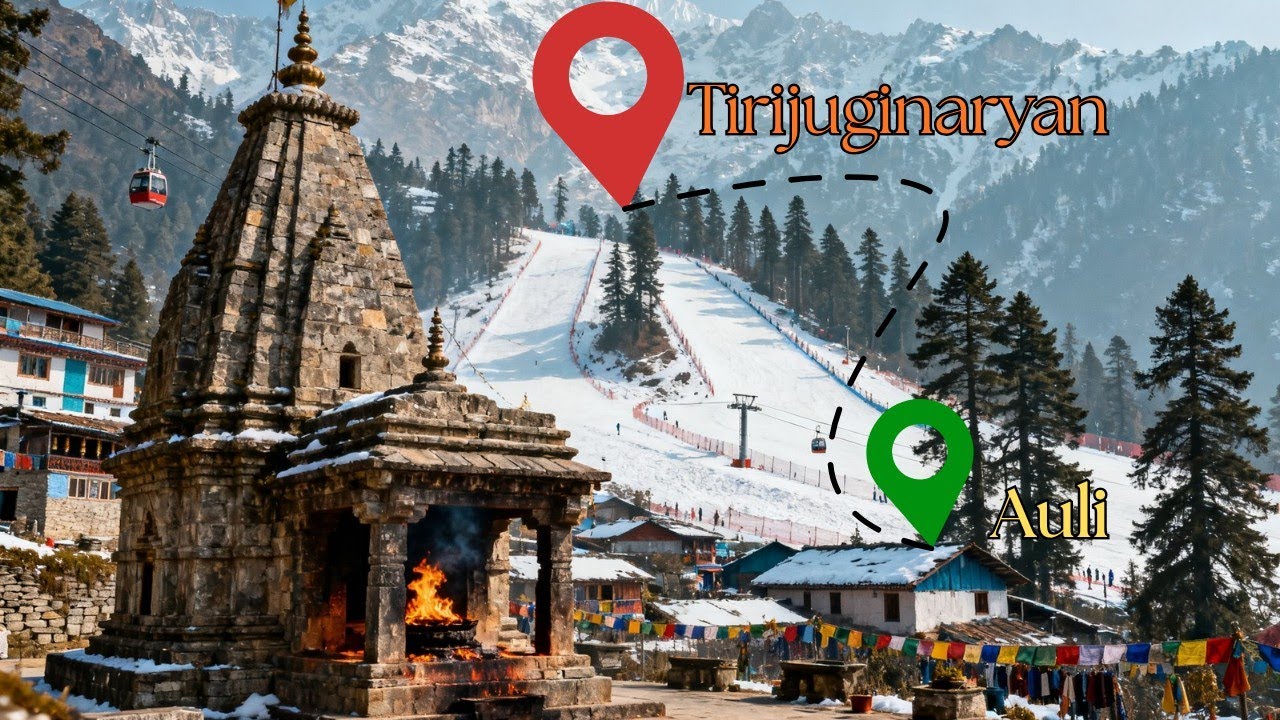 Joshimath Se Auli Aur Triyuginarayan | Route, Stay & ExperienceUTN