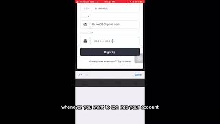 How to signup as a customer.