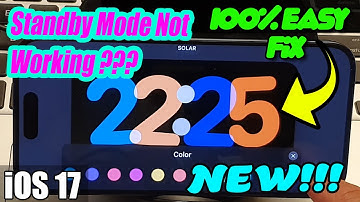 10 Solutions to Fix Standby Mode Not Working on iPhone iOS 17