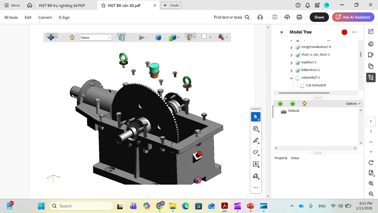 Phần 11, 12_Gợi ý trả lời các câu hỏi bộ đề môn Đồ án cơ sở thiết kế máy