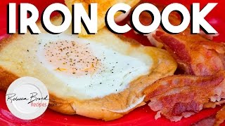 Iron Cook Ep 11 Bacon and Eggs in a Basket
