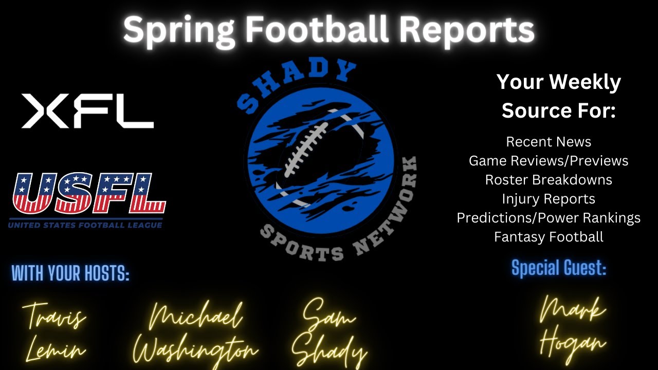 Spring Football Reports XFL and USFL Weekly Review