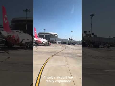 Taking off from Antalya airport and landing at Manchester. 06/07/2026 #sunexpress 