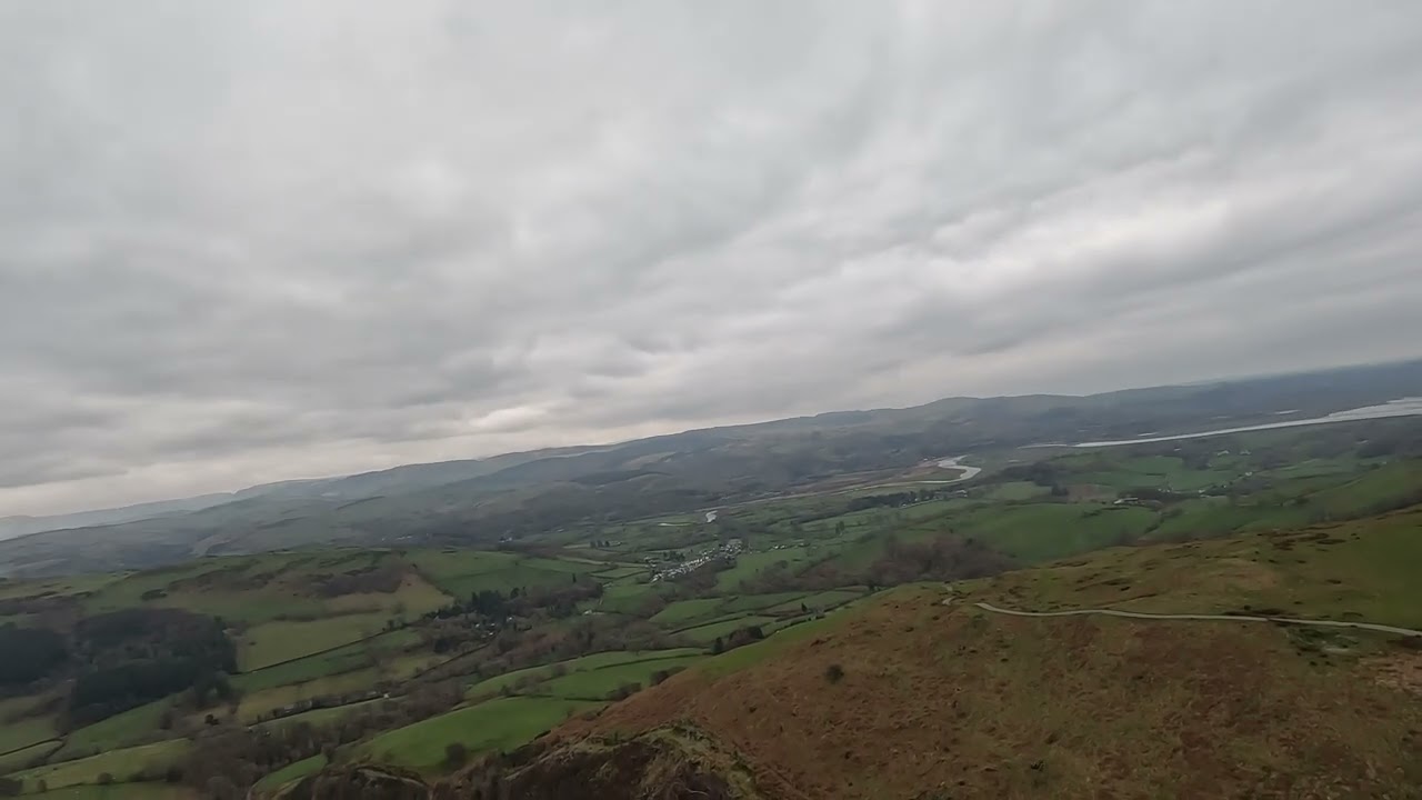 Paragliding from Tarrenhendre to Pennal 7th March 2026