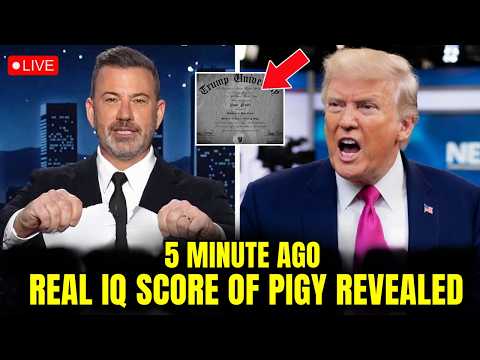 Jimmy Kimmel Reveals Trump’s High School IQ Score — His Reaction Turns Explosive