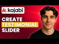 How To Create Testimonial Slider In Kajabi (Tutorial 2025)