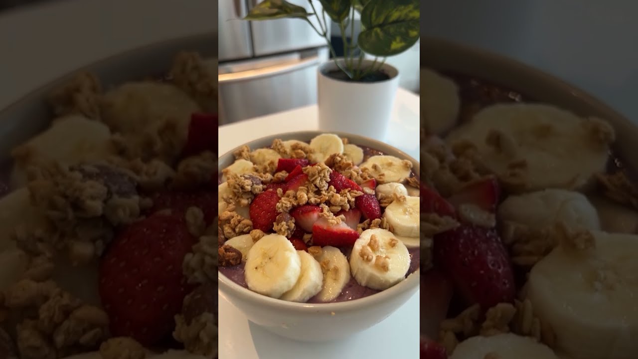 Acai Bowl Recipe in 60 Seconds!