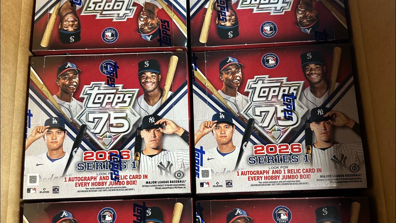 2026 Topps Series 1 JUMBO Case 4 of 6