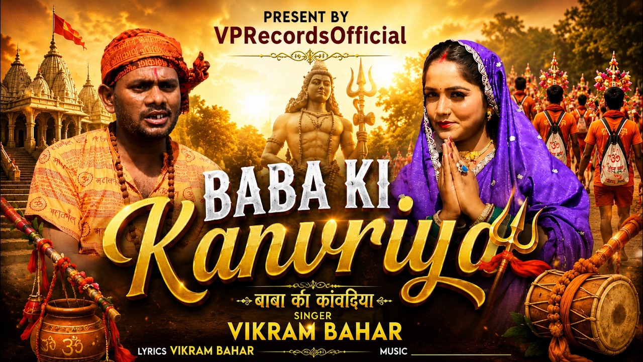 Baba Ki Kanwariya | Vikram Bahar | New Bholenath Bhajan Sawan Special 2026 | Bhojpuri Kanwar Geet