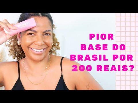 TESTEI a BASE POLÊMICA DA VIRGÍNIA em pele OLEOSA - Débora Luz