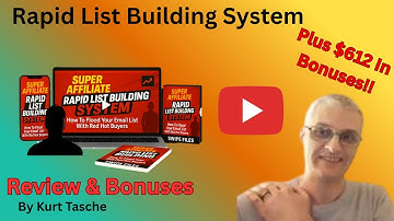 Rapid List Building System Review and Bonuses – Rapid List Building System Reviews Breakdown