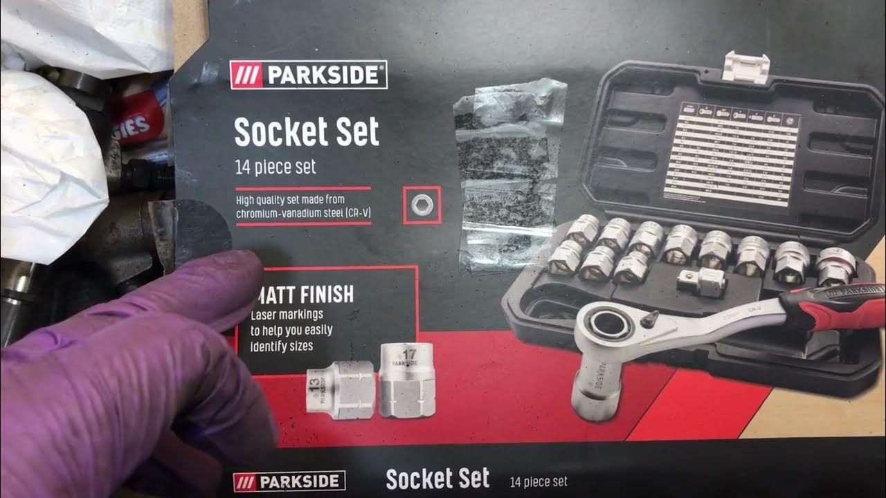 Lidl Socket Set & Blue Spot Ratchet Spanner Review YouTube