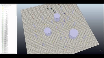 Simple path finding for small boids swarm