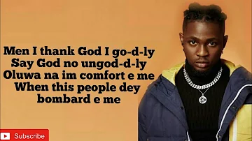 Omah Lay - Godly (Lyrics Video)