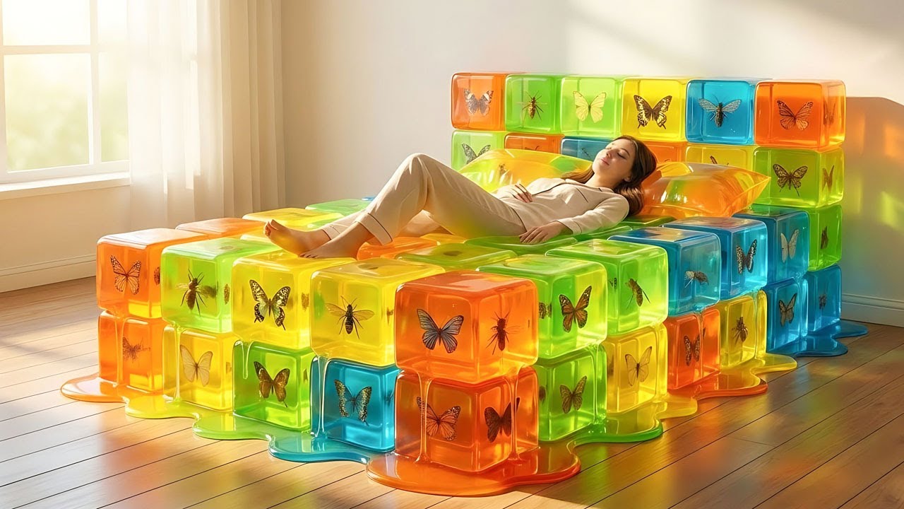 Which Crazy Bed Would You Dare to Try? 🛏️✨ | Oddly Satisfying AI ASMR