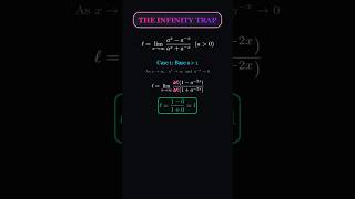 The Infinity Trap: Don't fall for Case 3! 🛑♾️ #jee #maths #calculus #jeeadvanced