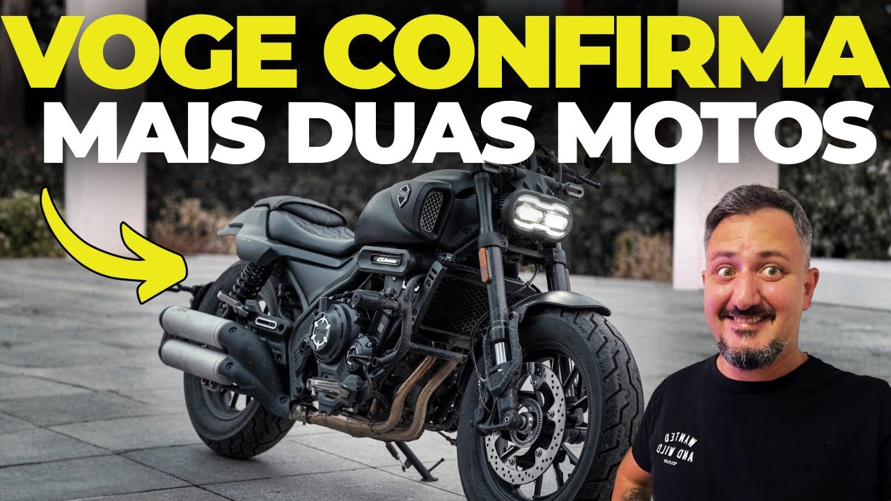 É MUITA OPÇÃO: Voge confirma mais DUAS MOTOS no BRASIL em 2026