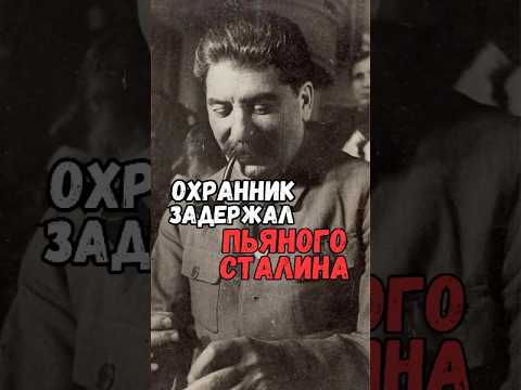 Охранник ЗАДЕРЖАЛ пьяного Сталина😱 #история #факты #прошлое #познавательно #интересно #ссср