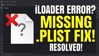 How to Fix Missing .Plist Pairing File Error in iLoader & Locus app not working.