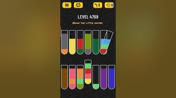 Water sort puzzle level 4769