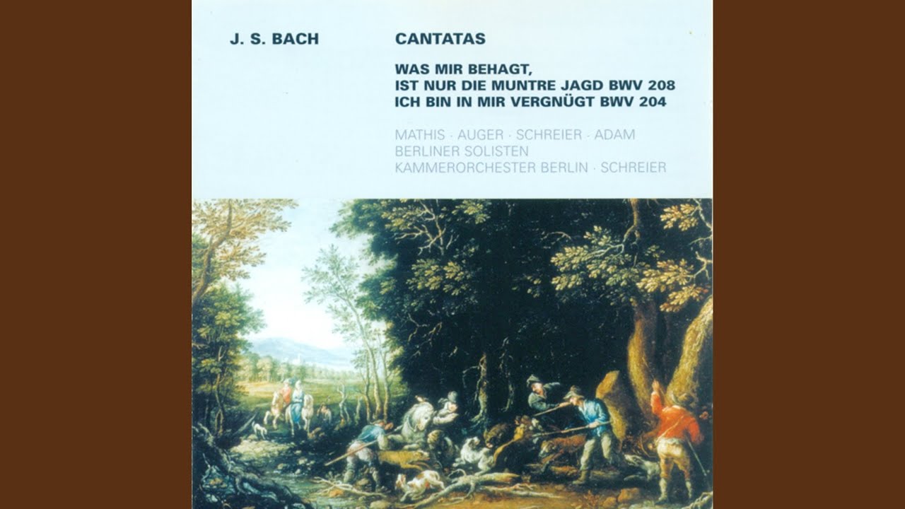 Watch Was mir behagt, ist nur die muntre Jagd, BWV 208, "Hunt Cantata": Recitative: Ich, der ich... on YouTube