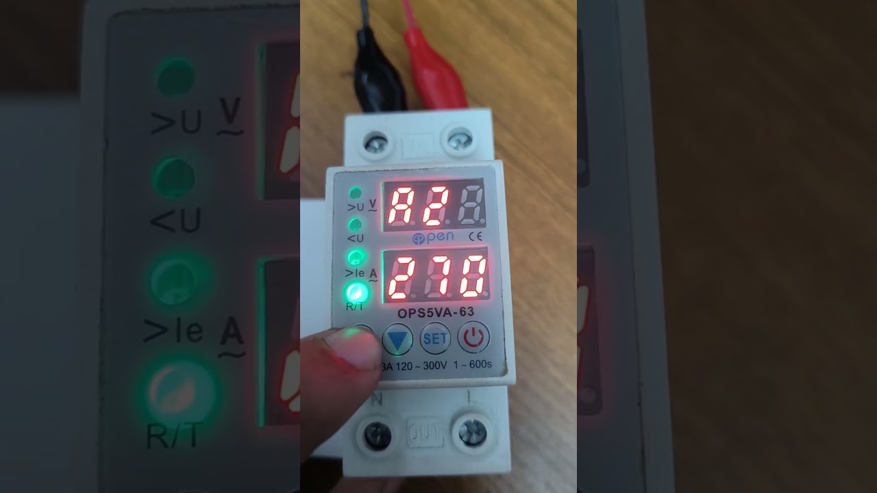 Over voltage and Over current protector Setup Process