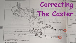 80 Series Land Cruiser Caster Correction After Lift