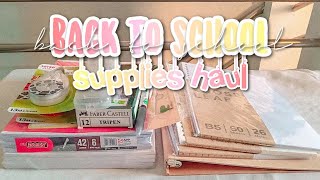 Back To School Supplies Haul 2019