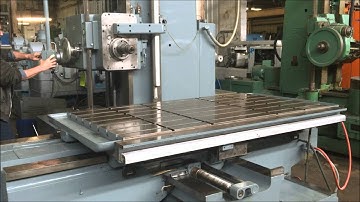 Lucas #441B72 Horizontal Table-Type Boring Mill MN 3820