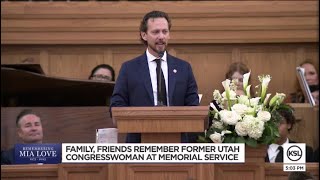 Family, friends remember former Rep. Mia Love at memorial service