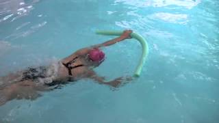 Using a Pool Noodle to Practice the Freestyle Stroke Arm Pull by ehowhealth 41,735 views 8 years ago 57 seconds