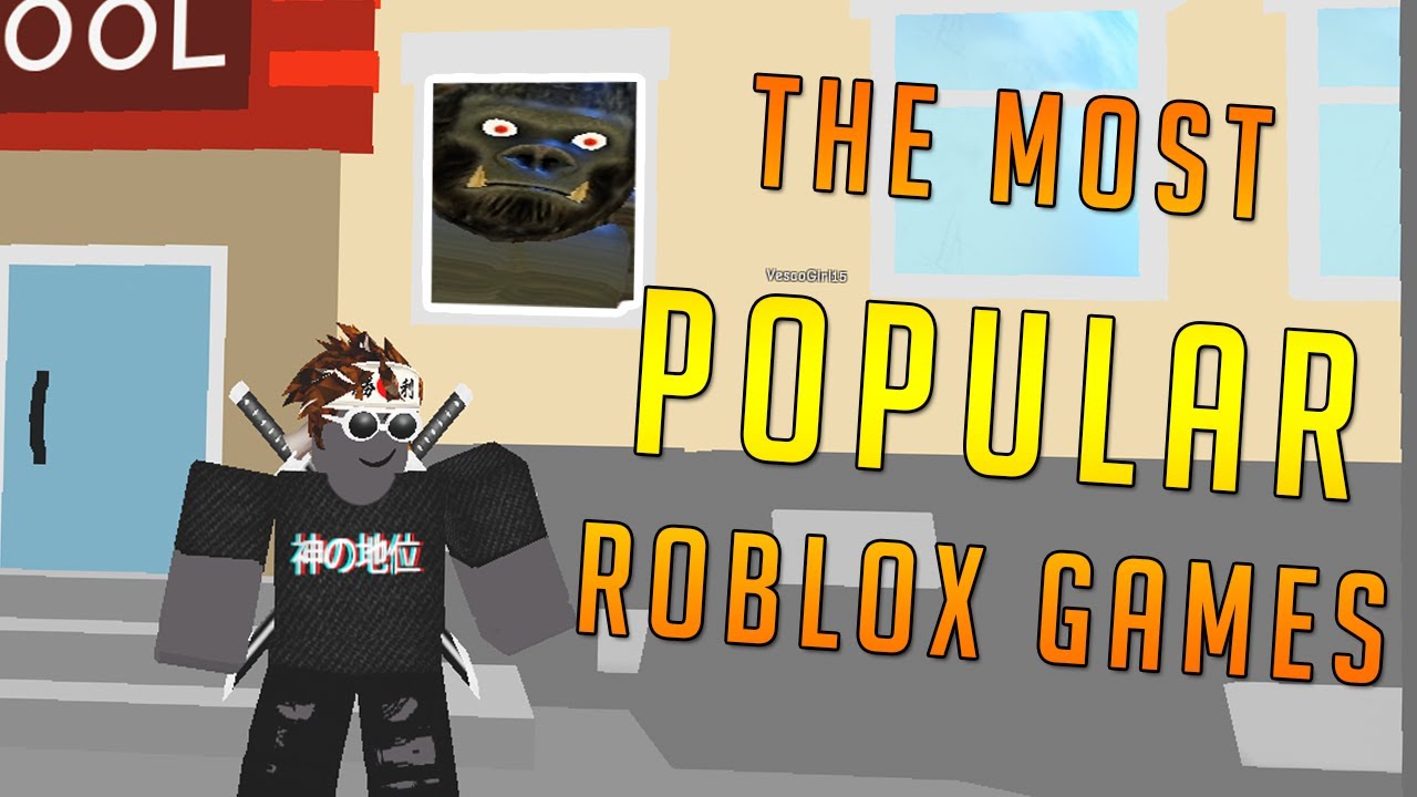 The Most Popular Games On Roblox YouTube