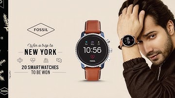 Varun Dhawan Fossil Watch TVC