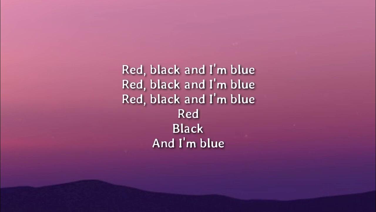 Marilyn Manson RED BLACK AND BLUE Lyrics YouTube