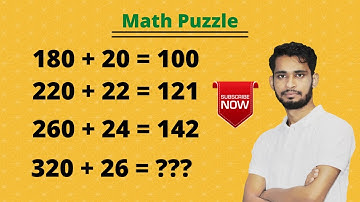 Mathematics Puzzle | Which number replace the question mark ? | How to solve math puzzle ?