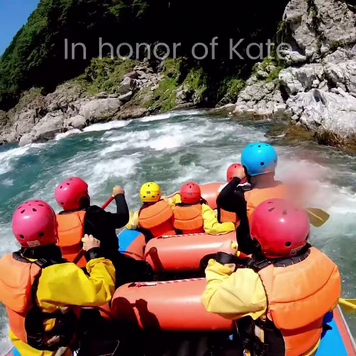 White water kayaking