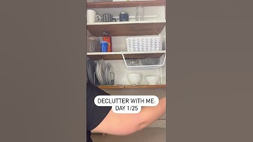 Declutter with me: Day 1/25 #decluttering #declutteringmotivation #organization