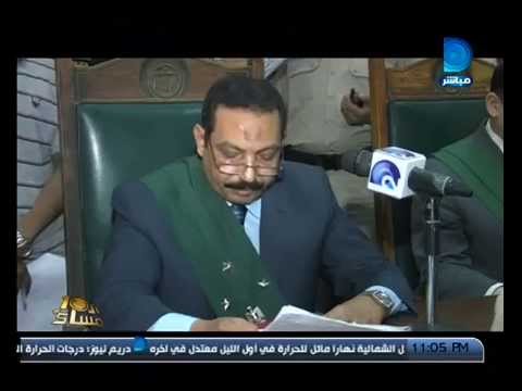 برنامج العاشرة مساء محكمة جنايات المنيا تصدر أحكامها فى قضية إرهابي سمالوط ومحامين المنيا 