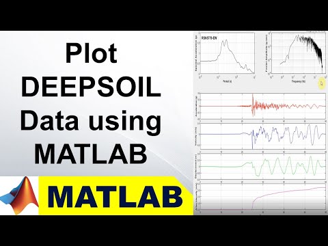 Plot Data from DEEPSOIL using MATLAB - YouTube