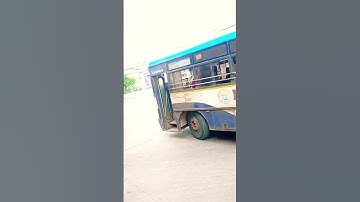 T.S.R.T.C zahirabad express in MGBS BUS STATION #shorts #tsrtc #ashokleyland #express #zahirabad