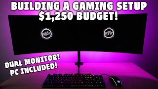 Building My $1,250 Budget Gaming Setup! (PC INCLUDED) | Budget Builds Ep.6