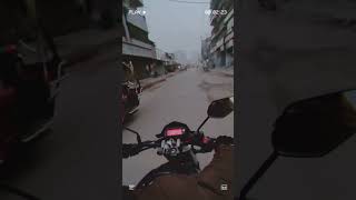 Morning Ride # winter🌡️🌡️🌡️🌡️🌧️🌨️ Morning -City # Fz-v2# Tongi Sataish Road \