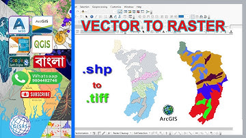 Convert  vector to raster in ArcMap | Polygon to raster in ArcMap | Shapefile to Raster in ArcGIS