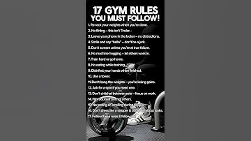 Everyone Must Follow These Rules ... and follow @lars.langen! #gymrules #gymetiquette #gym