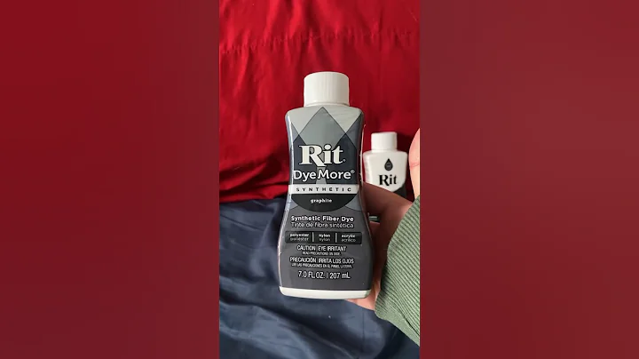 Rit DyeMore on Polyester Tutorial￼