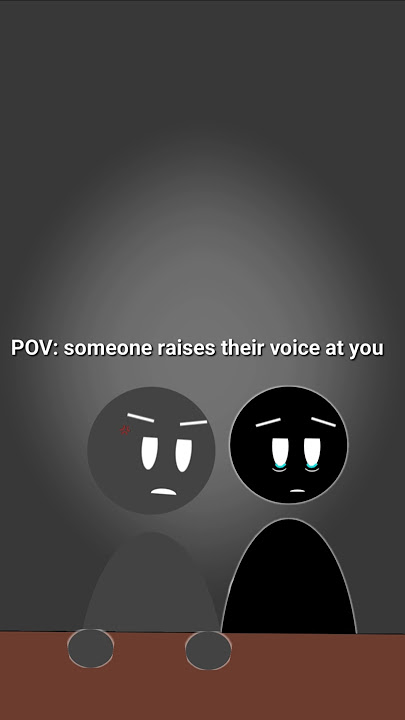 Do you cry easily when yelled at? #animation #mentalhealth #youtubeshorts #talktherapy #edit