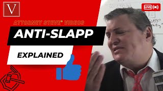 Anti-SLAPP motion explained by Attorney Steve®