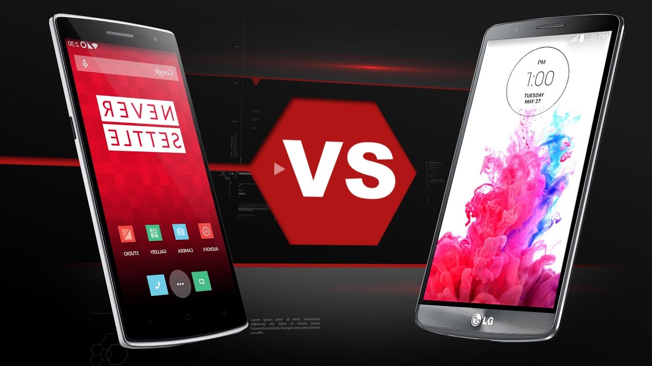 LG G3 Vs. OnePlus One - YouTube