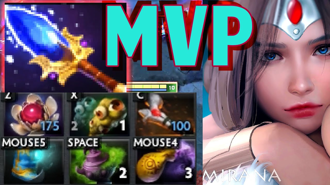 A Really Close and Tough Game, but MVP on Mirana