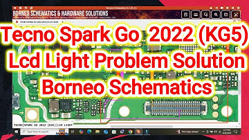 Tecno Spark Go 2022 KG5 Lcd Light Problem Solution || Tecno Spark Go 2022 KG5 DisplayLight Problem